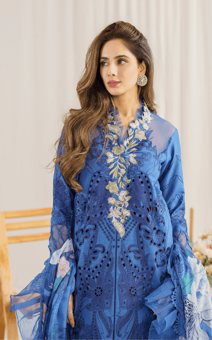 Asifa and Nabeel | Pretty in Pink Limited Edition | Peri Winkle (PP-4) - Pakistani Designer Dress - by Asifa and Nabeel | Type: Luxury - 100% Original at Saira Sultan
