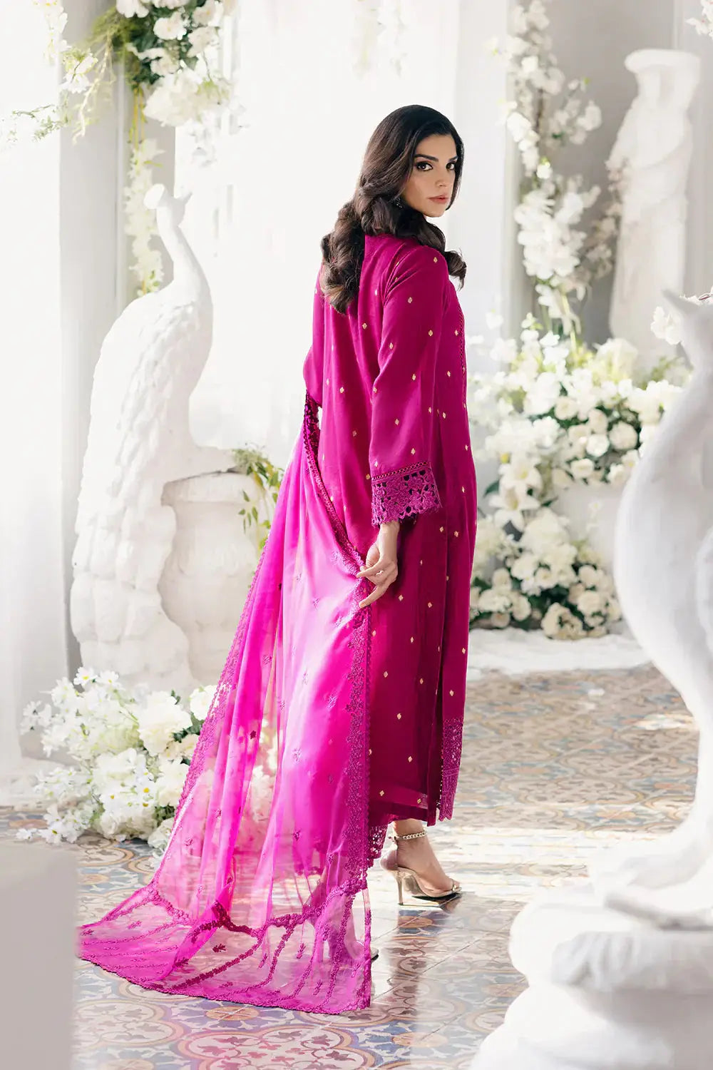 Azure | Ensembles Embroidered Formals | Petunia Plum - Pakistani Designer Dress - by Azure | Type: Formal - 100% Original at Saira Sultan