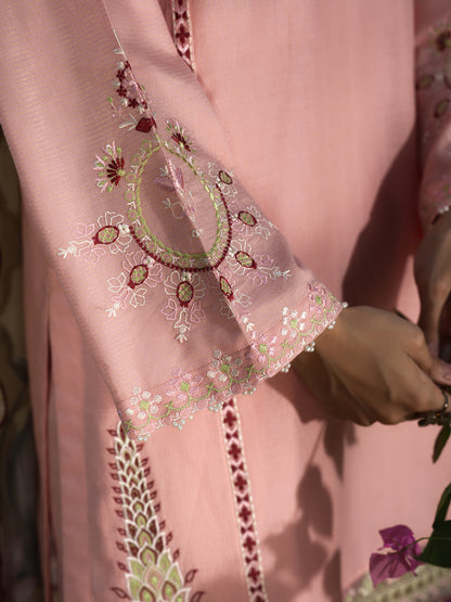 Hemstitch | The Garden Lawn | Pinky Peony - Pakistani Designer Dress - by Hemstitch - Type : Ladies Clothes - 100% Original at Saira Sultan