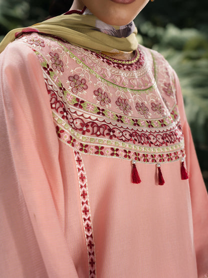 Hemstitch | The Garden Lawn | Pinky Peony - Pakistani Designer Dress - by Hemstitch - Type : Ladies Clothes - 100% Original at Saira Sultan
