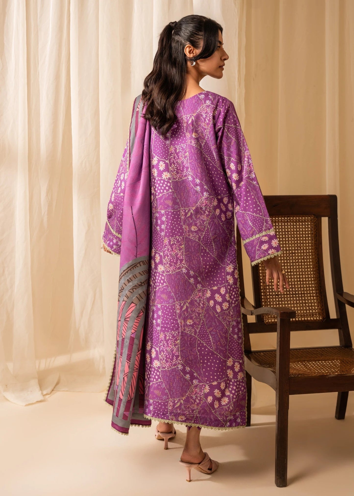 Nureh | Shades of Winter | SABRINA (AZ-02) - Pakistani Designer Dress - by Nureh | Type: Ladies Clothes - 100% Original at Saira Sultan