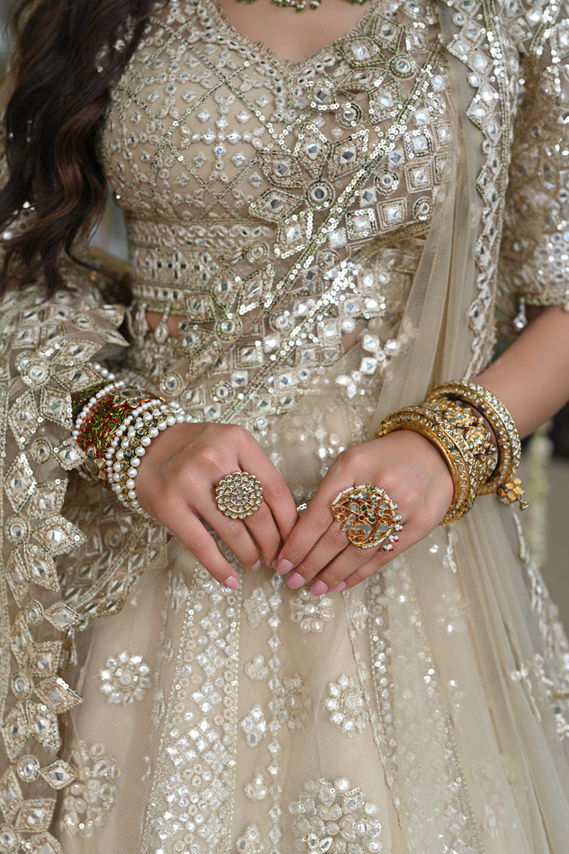 Qalamkar | Singhar Wedding Collection | RF-06 ROOP - Pakistani Designer Dress - by Qalamkar | Type: Bridal - 100% Original at Saira Sultan