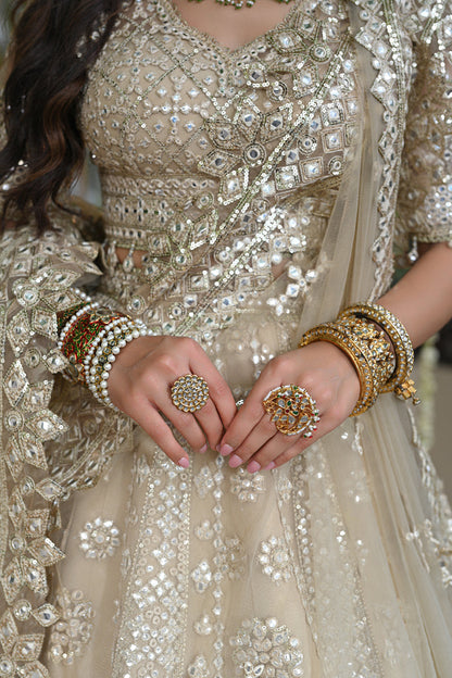 Qalamkar | Singhar Wedding Collection | RF-06 ROOP - Pakistani Designer Dress - by Qalamkar | Type: Bridal - 100% Original at Saira Sultan