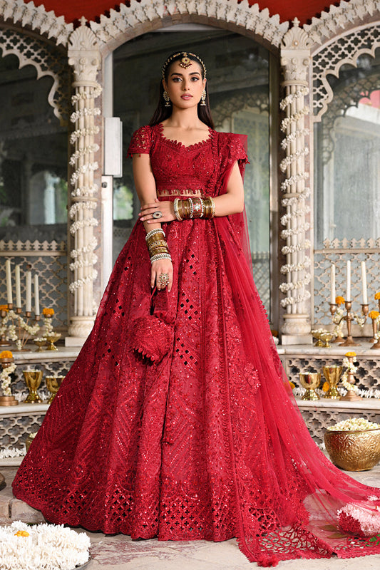 Qalamkar | Singhar Wedding Collection | RF-01 MUSKAAN - Pakistani Designer Dress - by Qalamkar | Type: Bridal - 100% Original at Saira Sultan