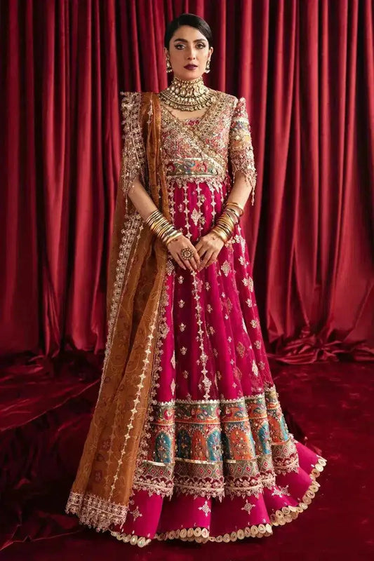 Qalamkar | Heer Ranjha 23 | HR-04 LEELA - Pakistani Designer Dress - by Qalamkar | Type: Bridal - 100% Original at Saira Sultan