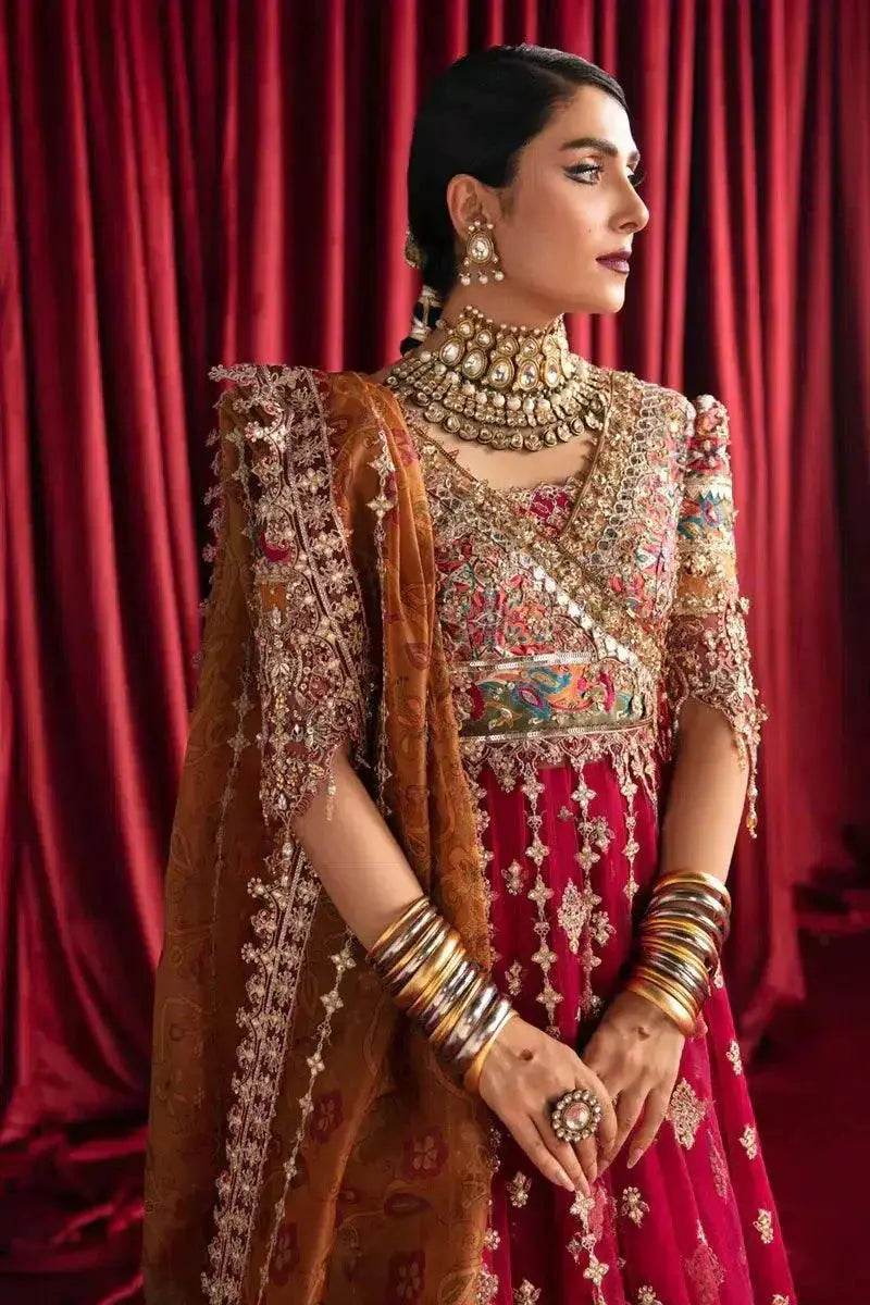 Qalamkar | Heer Ranjha 23 | HR-04 LEELA - Pakistani Designer Dress - by Qalamkar | Type: Bridal - 100% Original at Saira Sultan
