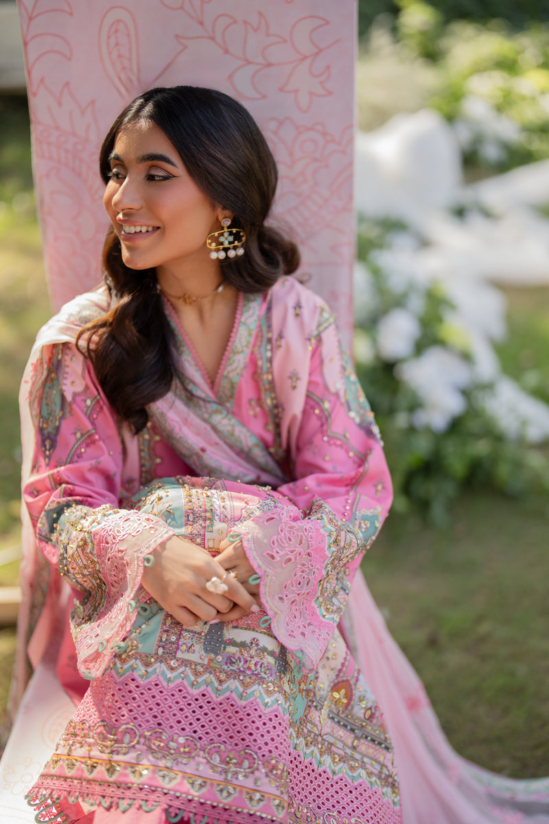 Qalamkar | Luxe Silk | UA-07 TESSA