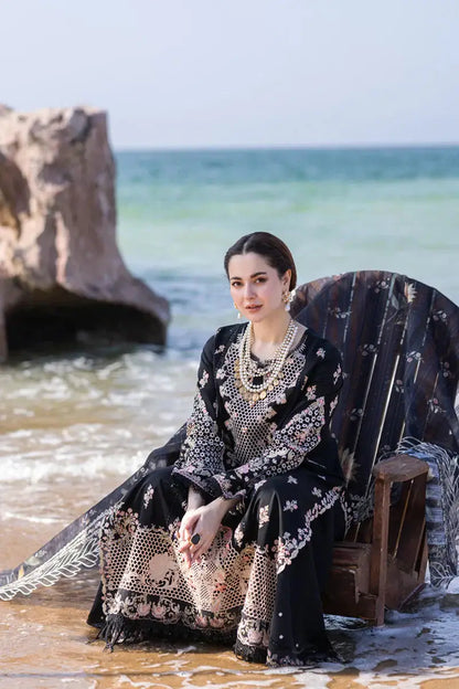 Qalamkar | Sahil Kinare Luxury Lawn | FP-14 RIMA - Pakistani Designer Dress - by Qalamkar | Type: Luxury - 100% Original at Saira Sultan