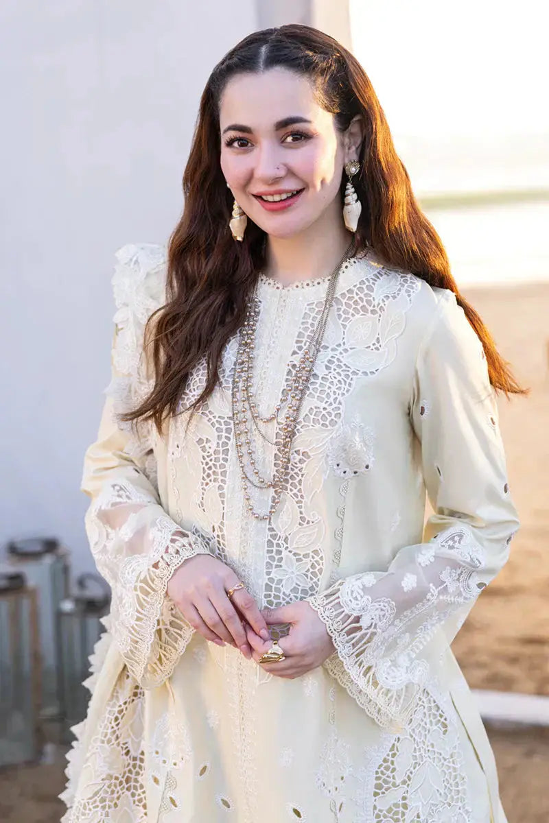 Qalamkar | Sahil Kinare Luxury Lawn | FP-01 JANA - Pakistani Designer Dress - by Qalamkar | Type: Luxury - 100% Original at Saira Sultan