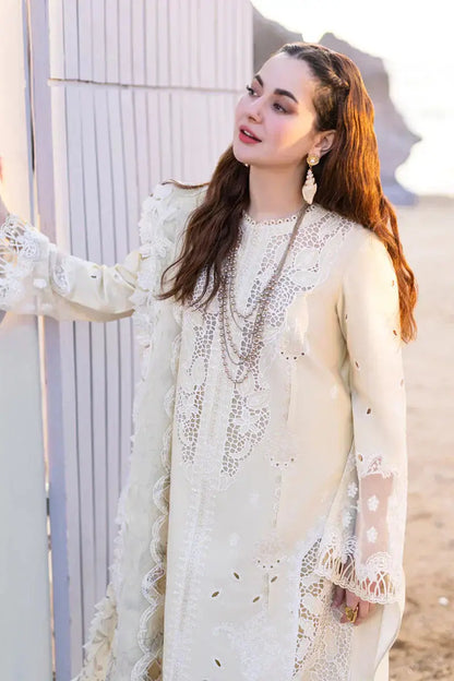 Qalamkar | Sahil Kinare Luxury Lawn | FP-01 JANA - Pakistani Designer Dress - by Qalamkar | Type: Luxury - 100% Original at Saira Sultan