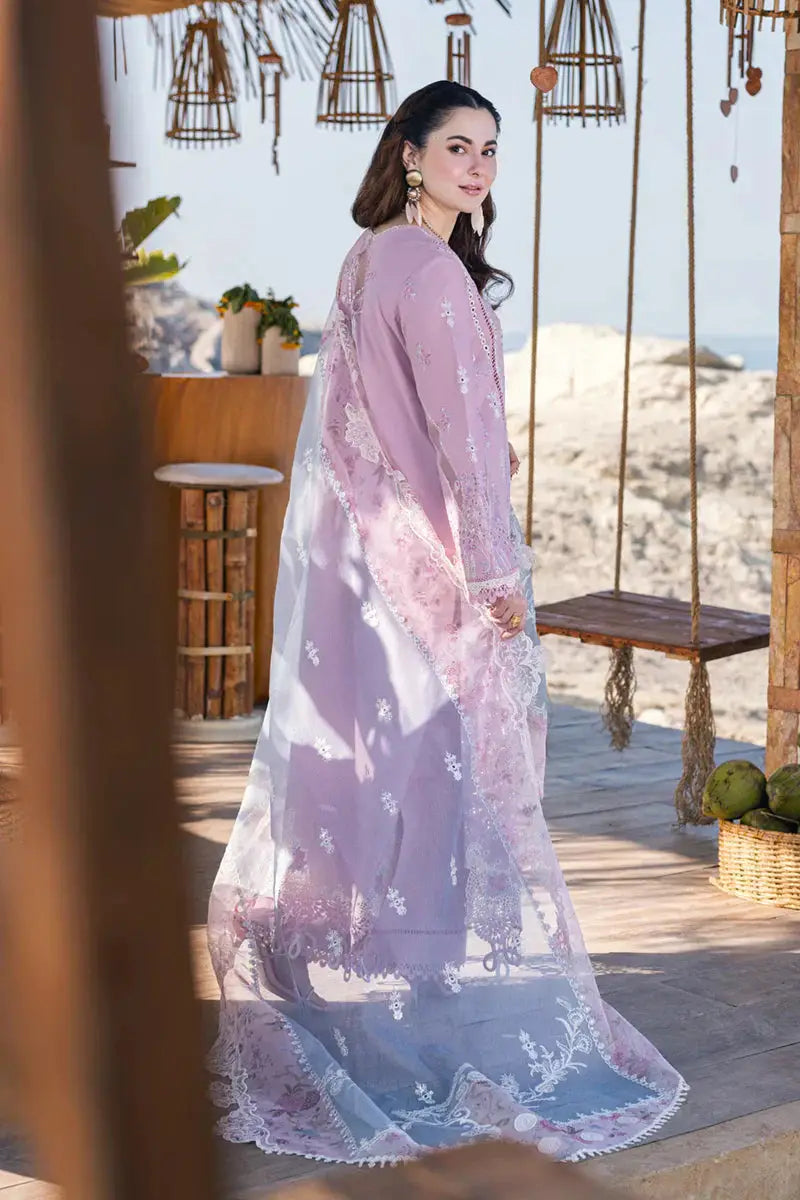Qalamkar | Sahil Kinare Luxury Lawn | FP-10 LINA - Pakistani Designer Dress - by Qalamkar | Type: Luxury - 100% Original at Saira Sultan
