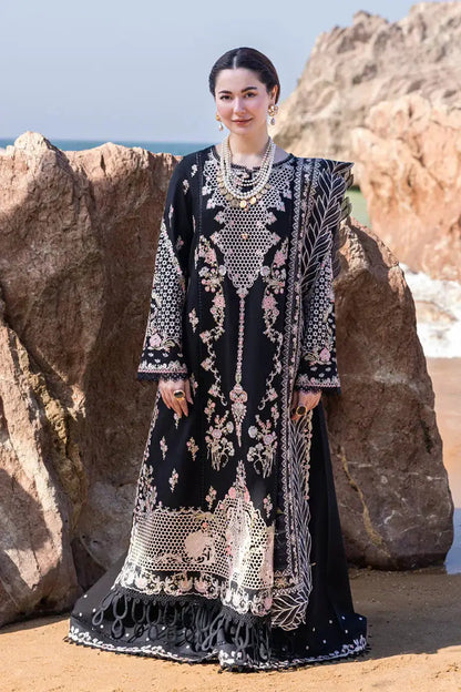 Qalamkar | Sahil Kinare Luxury Lawn | FP-14 RIMA - Pakistani Designer Dress - by Qalamkar | Type: Luxury - 100% Original at Saira Sultan