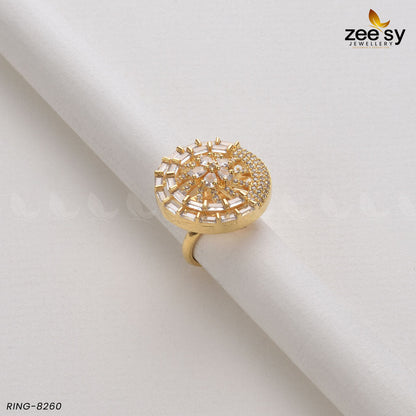 Ring-8260 Golden White