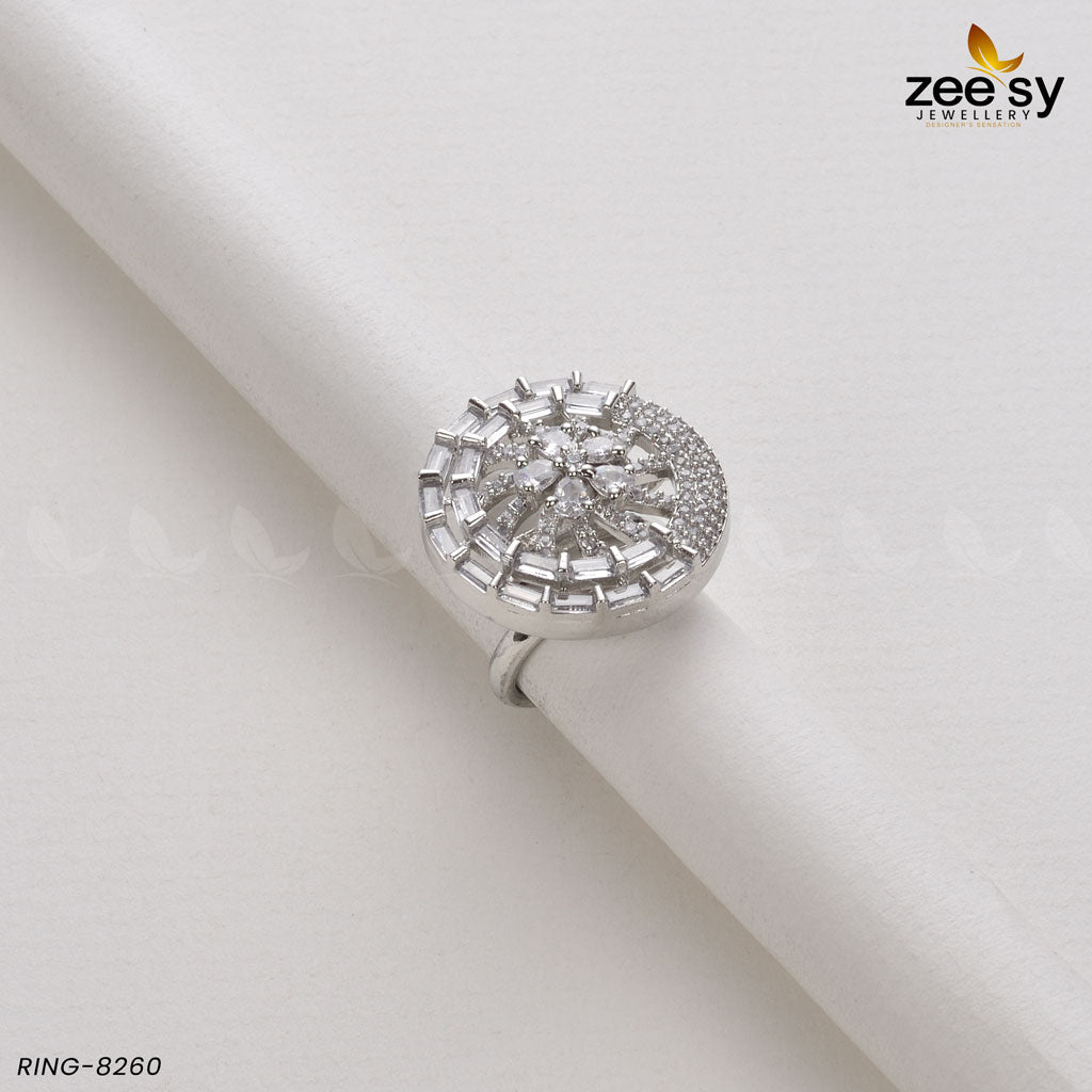 Ring-8260 Silver White