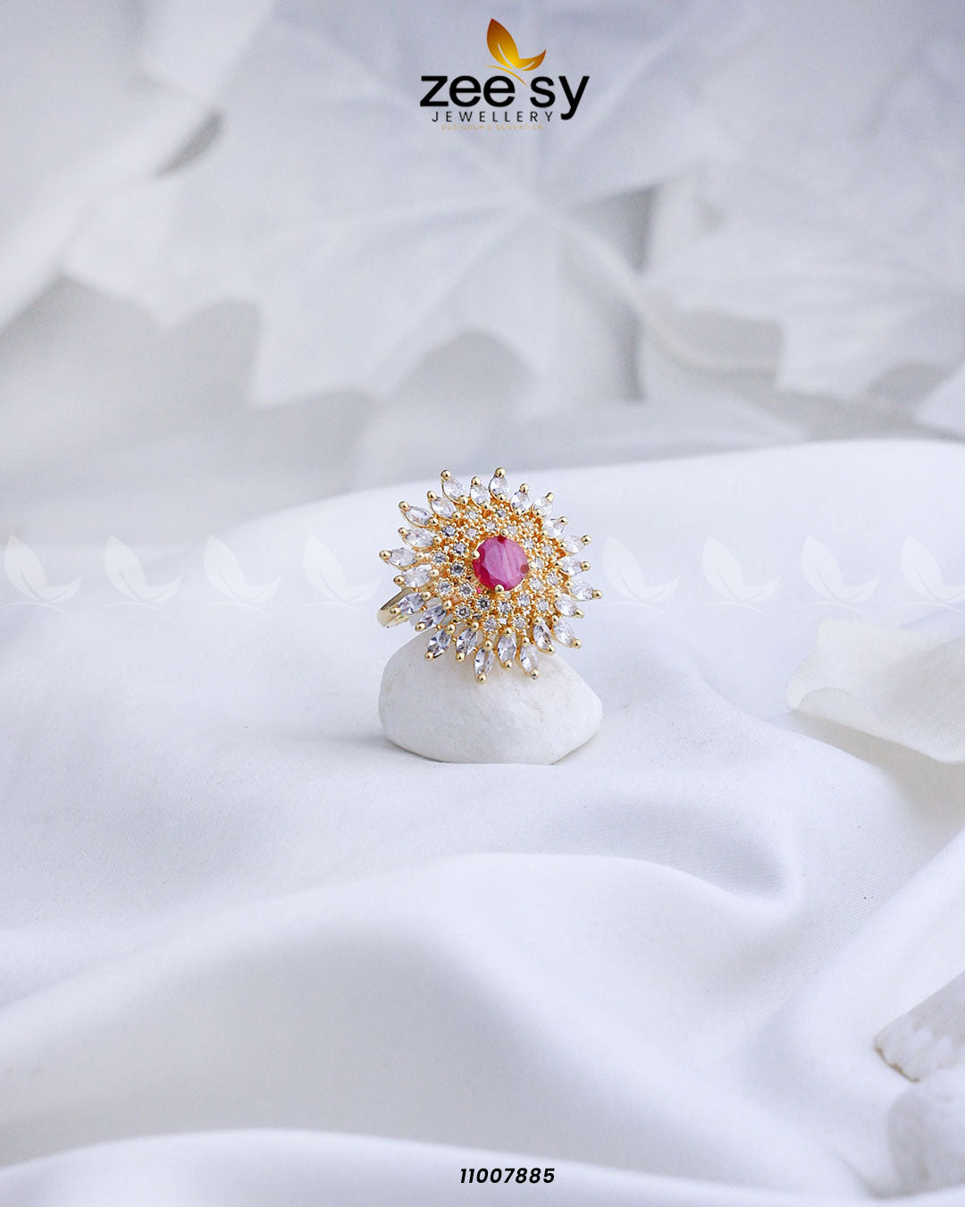 Ring-8270 Golden Rubi