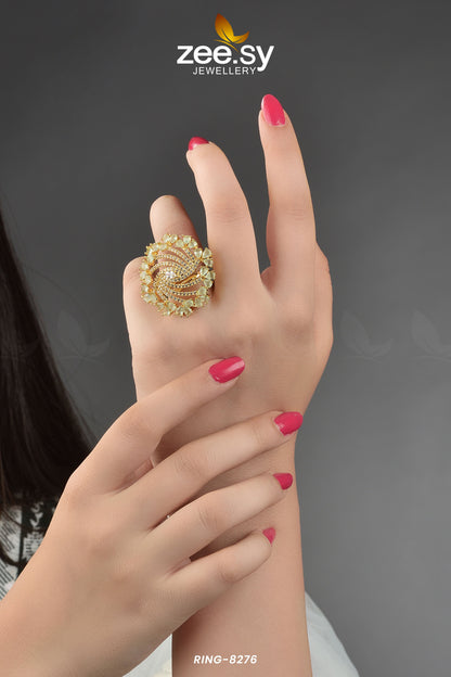 Rhinestone Ring-8276