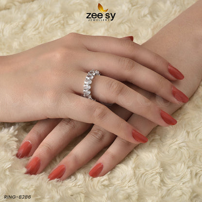 Ring-8286 Silver White