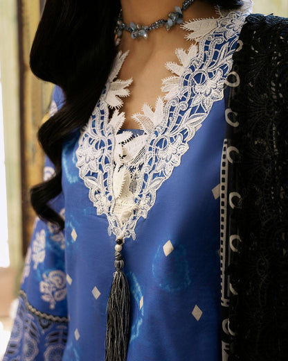 Roheenaz | Flora Printed Lawn | Ember - Pakistani Designer Dress - by Roheenaz | Type: Luxury - 100% Original at Saira Sultan