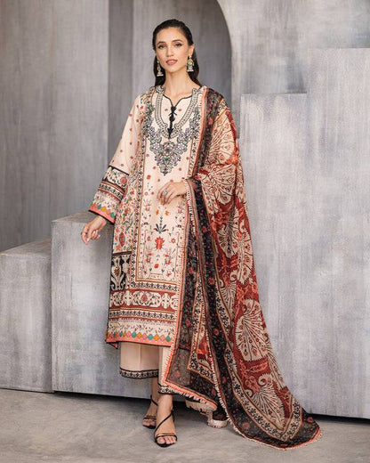 Roheenaz | Azalea Printed Lawn 24 | Enchanting Eden - Pakistani Designer Dress - by Roheenaz | Type: Luxury - 100% Original at Saira Sultan