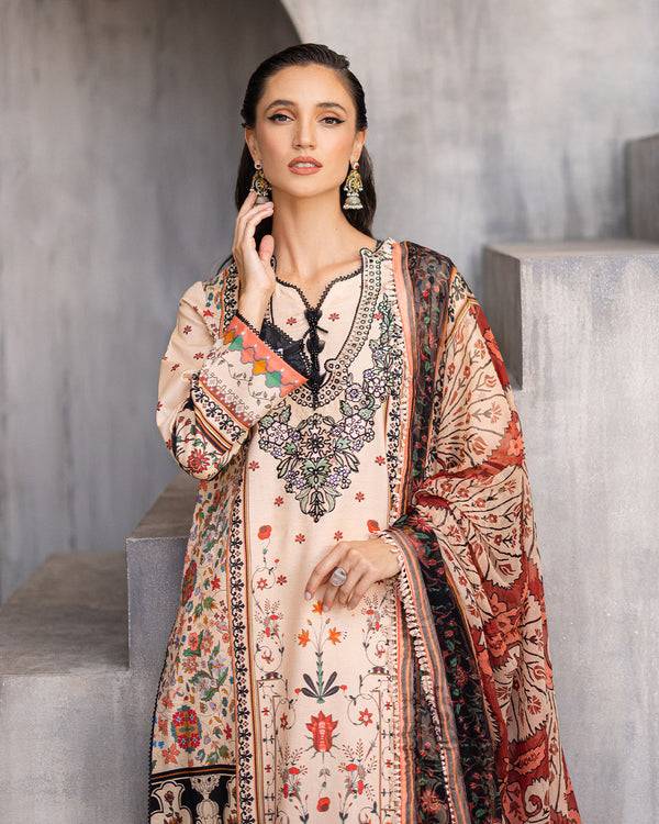 Roheenaz | Azalea Printed Lawn 24 | Enchanting Eden - Pakistani Designer Dress - by Roheenaz | Type: Luxury - 100% Original at Saira Sultan