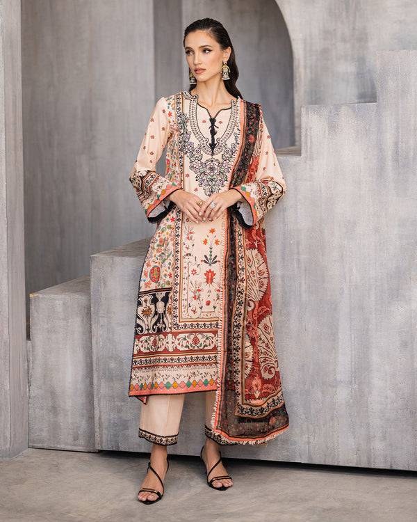 Roheenaz | Azalea Printed Lawn 24 | Enchanting Eden - Pakistani Designer Dress - by Roheenaz | Type: Luxury - 100% Original at Saira Sultan