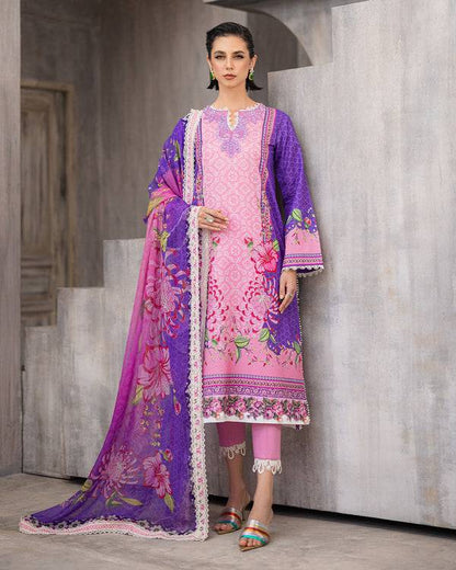 Roheenaz | Azalea Printed Lawn 24 | Luxe Bloom - Pakistani Designer Dress - by Roheenaz | Type: Luxury - 100% Original at Saira Sultan