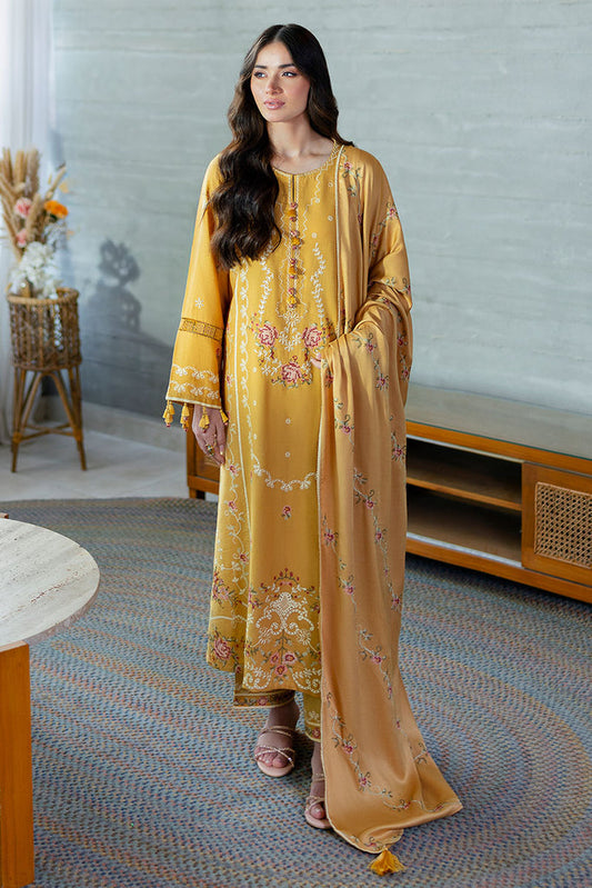 Cross Stitch | Cotton Satin 25 | ROSETTE BLISS- - Pakistani Designer Dress - by Cross Stitch - Type : Ladies Clothes - 100% Original at Saira Sultan