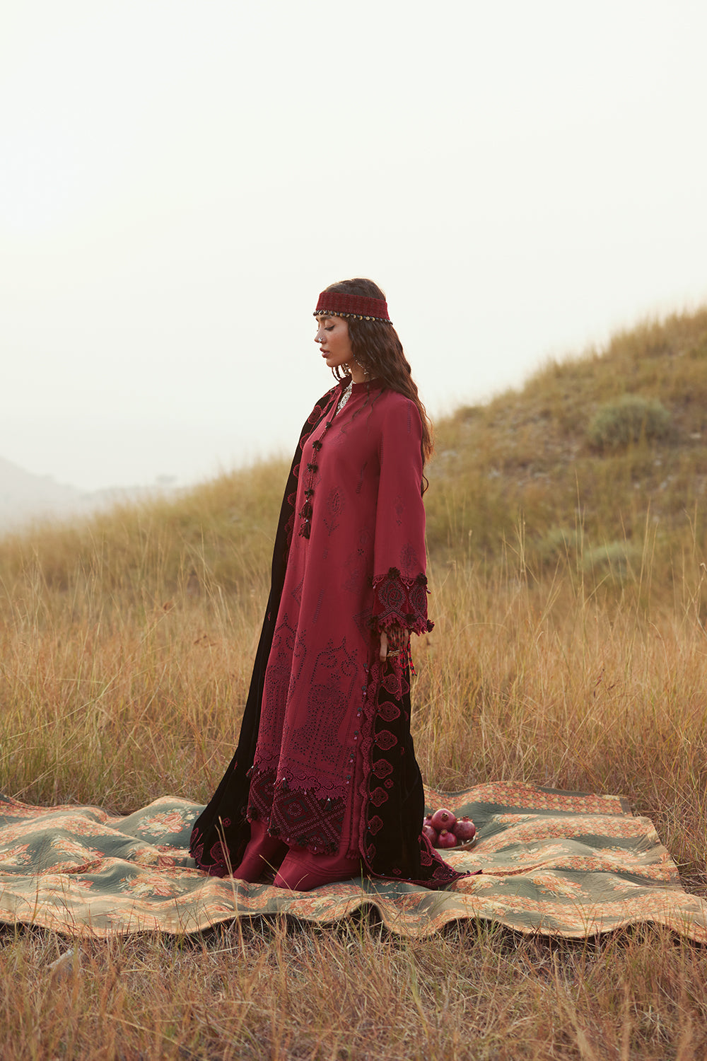 Saira Rizwan | Winter Khaddar 25 | NAZNEEN-SRW25-04 by Saira Rizwan - Designer Dress  - Type : Ladies Clothes - Available at Saira Sultan - 100% Original 