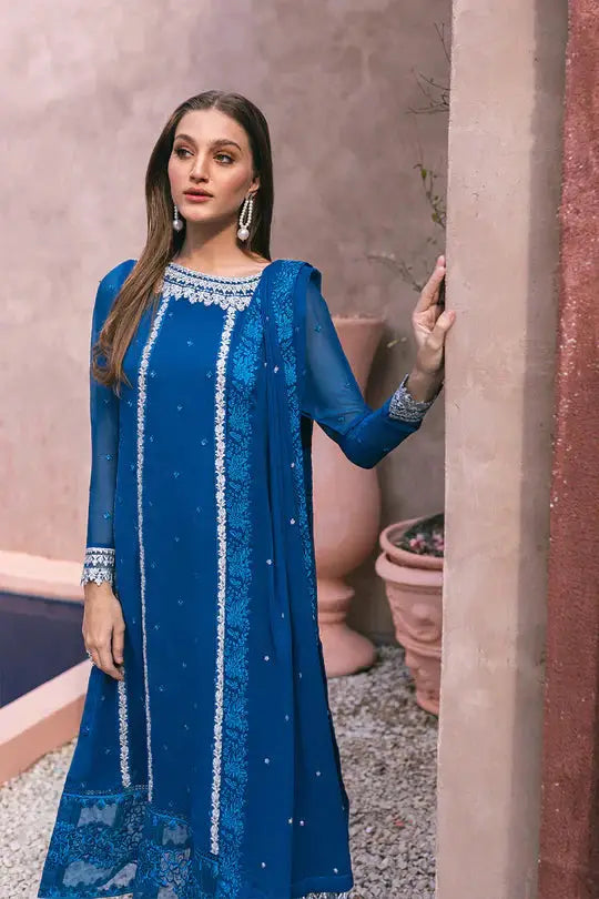 Azure | Embroidered Ensembles 3 Pcs | Radiant Sky - Pakistani Designer Dress - by Azure | Type: Formal - 100% Original at Saira Sultan