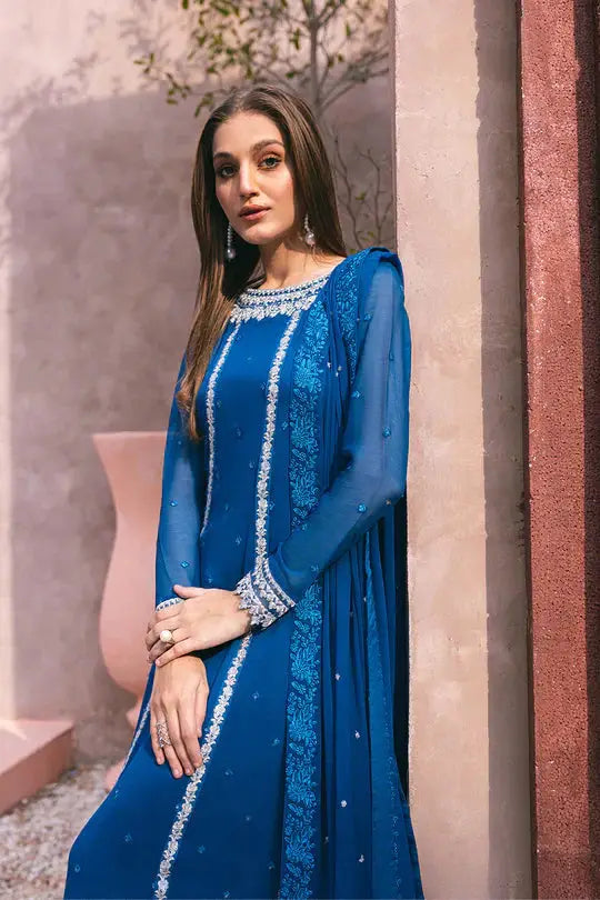 Azure | Embroidered Ensembles 3 Pcs | Radiant Sky - Pakistani Designer Dress - by Azure | Type: Formal - 100% Original at Saira Sultan