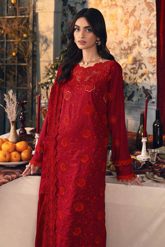 Rajbari | Chikankari Edition 24 | RJB-08 - Pakistani Designer Dress - by Rajbari | Type: Luxury - 100% Original at Saira Sultan
