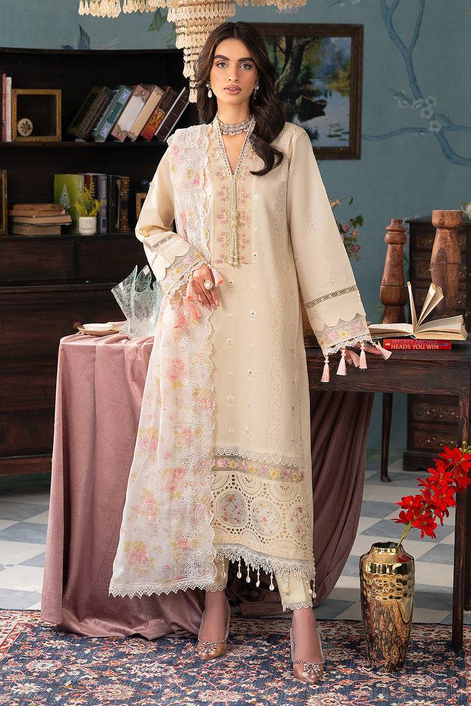 Rajbari | Chikankari Edition 24 | RJB-06 - Pakistani Designer Dress - by Rajbari | Type: Luxury - 100% Original at Saira Sultan