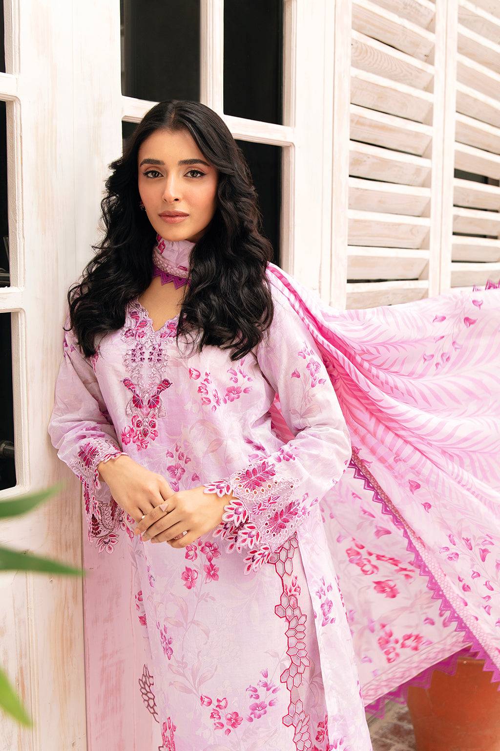 Ramsha | Rangrez Lawn Collection | N-405 - Pakistani Designer Dress - by Ramsha | Type: Casuals - 100% Original at Saira Sultan