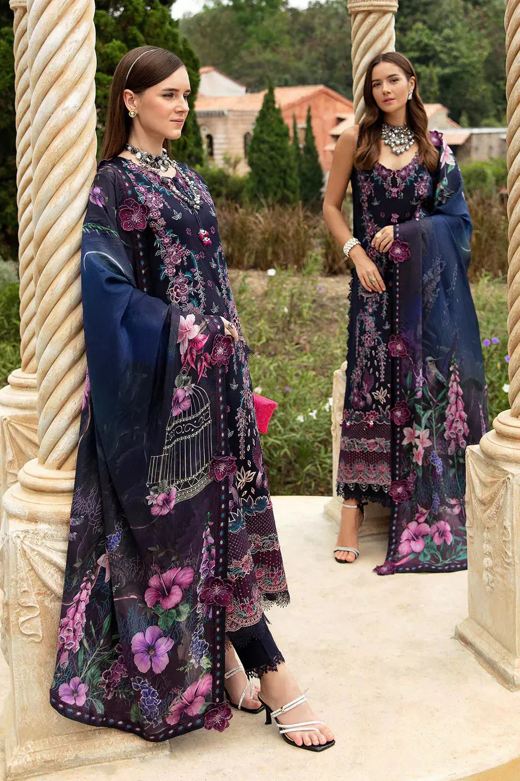 Ramsha | Andaz Collection | Deep Blue - Pakistani Designer Dress - by Ramsha | Type: Luxury - 100% Original at Saira Sultan