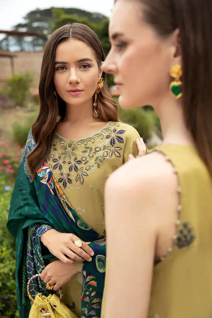 Ramsha | Andaz Collection | OLIVE GREEN - Pakistani Designer Dress - by Ramsha | Type: Luxury - 100% Original at Saira Sultan