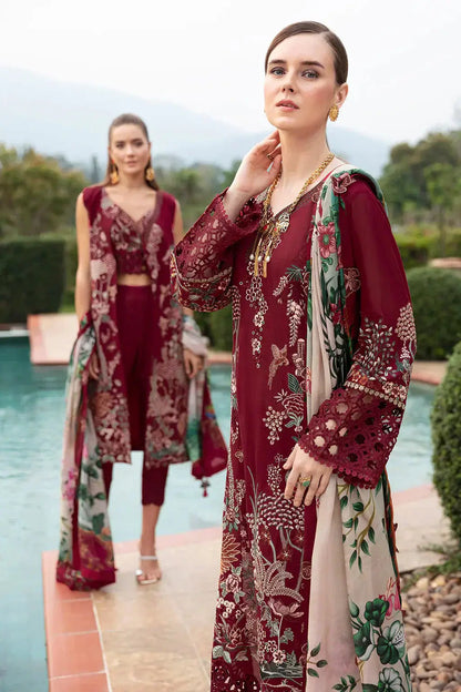 Ramsha | Andaz Collection | CRIMSON GLOW - Pakistani Designer Dress - by Ramsha | Type: Luxury - 100% Original at Saira Sultan
