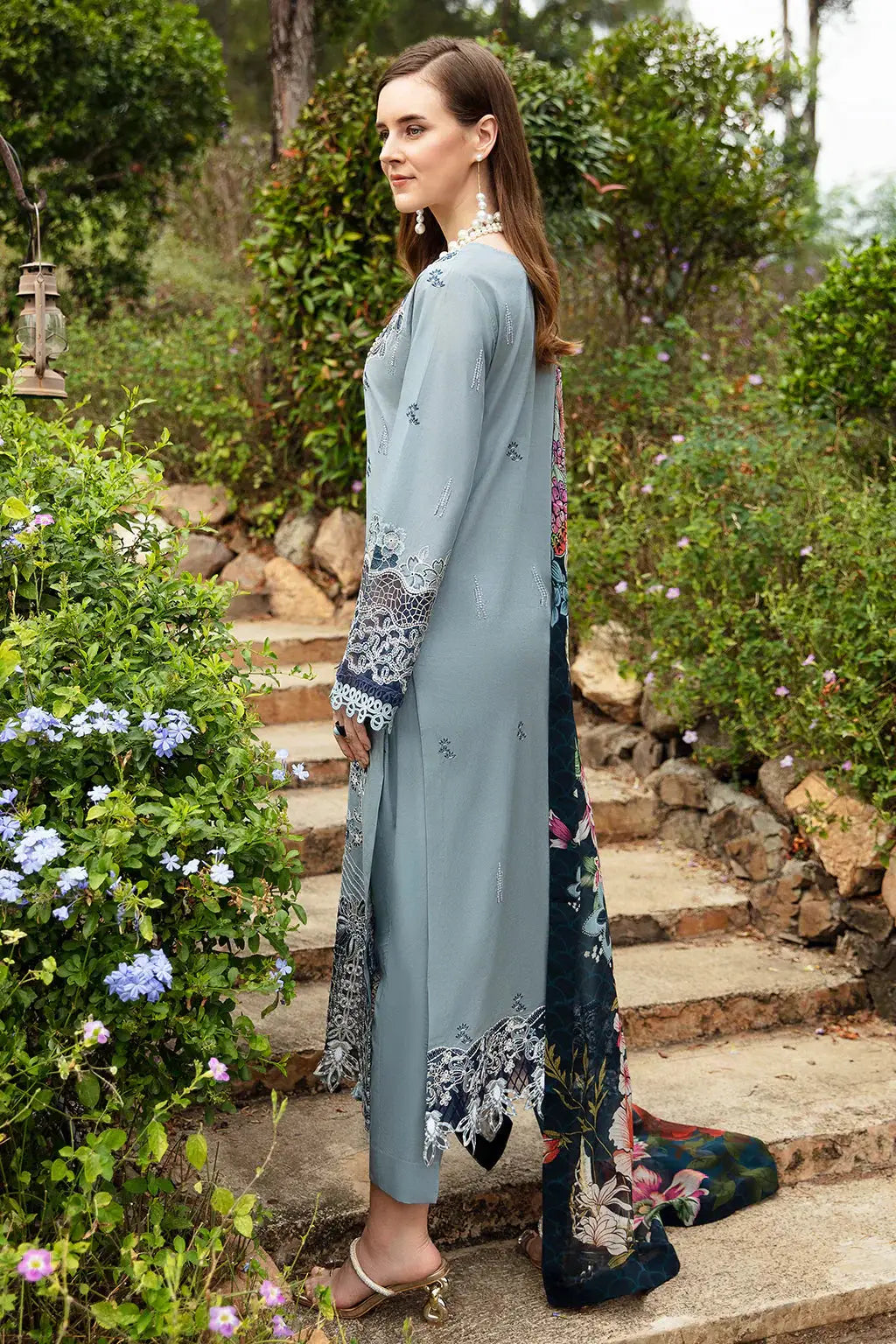 Ramsha | Andaz Collection | ALICE BLUE - Pakistani Designer Dress - by Ramsha | Type: Luxury - 100% Original at Saira Sultan