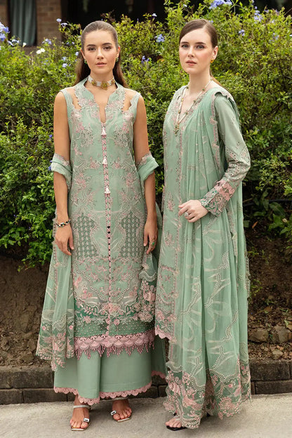 Ramsha | Andaz Collection | PASTEL GREEN - Pakistani Designer Dress - by Ramsha | Type: Luxury - 100% Original at Saira Sultan