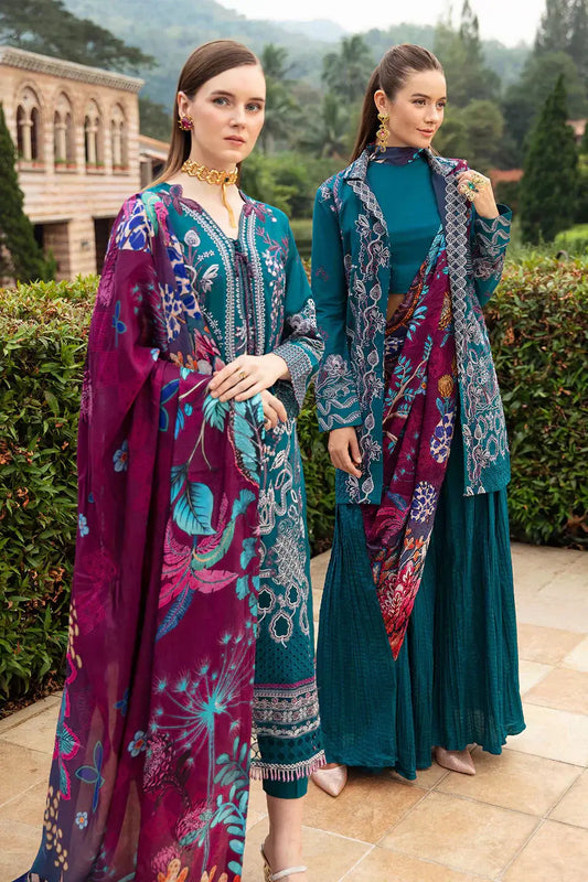 Ramsha | Andaz Collection | SEA BLUE - Pakistani Designer Dress - by Ramsha | Type: Luxury - 100% Original at Saira Sultan