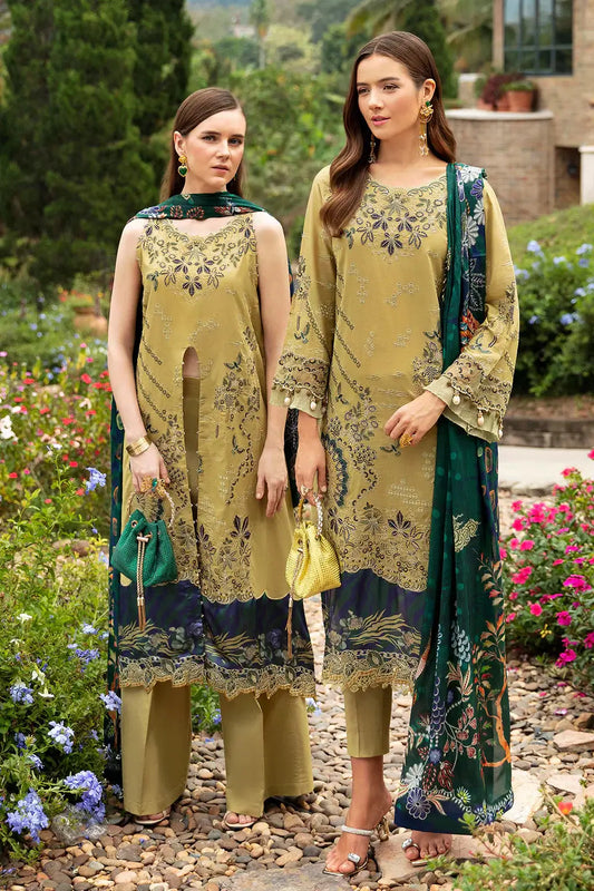 Ramsha | Andaz Collection | OLIVE GREEN - Pakistani Designer Dress - by Ramsha | Type: Luxury - 100% Original at Saira Sultan