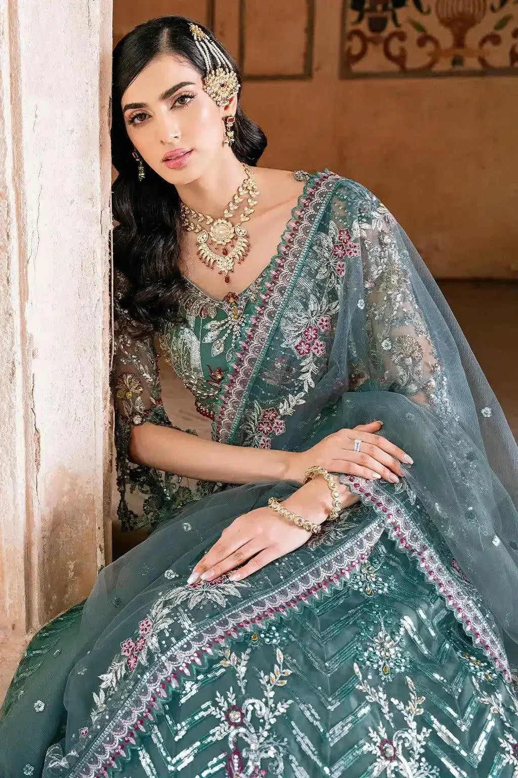 Ramsha | Luxury Wedding Collection 23 | H-208 - Pakistani Designer Dress - by Ramsha | Type: Bridal - 100% Original at Saira Sultan