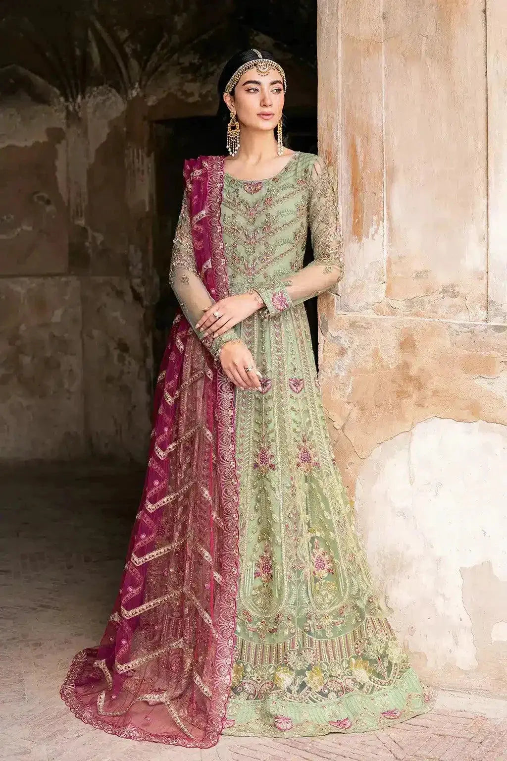 Ramsha | Luxury Wedding Collection 23 | H-206 - Pakistani Designer Dress - by Ramsha | Type: Bridal - 100% Original at Saira Sultan