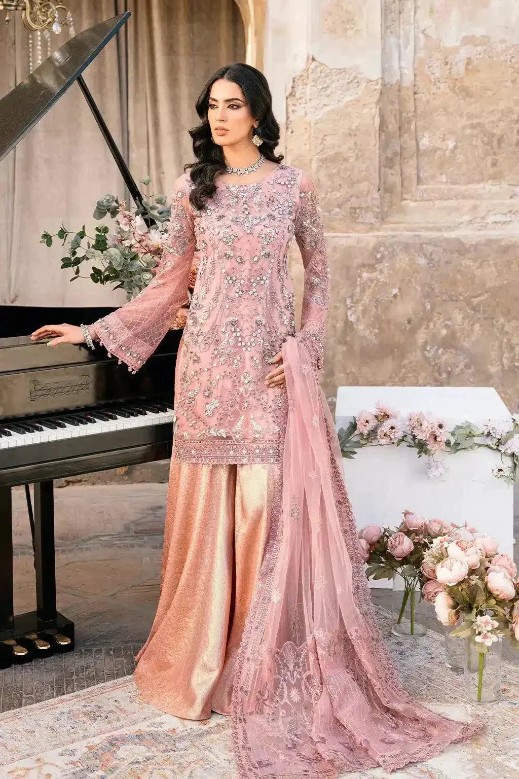 Ramsha | Luxury Wedding Collection 23 | H-207 - Pakistani Designer Dress - by Ramsha | Type: Bridal - 100% Original at Saira Sultan