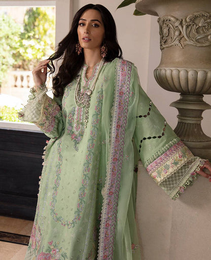 Republic Womenswear | Ilana Eid Luxury Lawn | AurÃƒÂ©lie - Pakistani Designer Dress - by Republic Womenswear | Type: Luxury - 100% Original at Saira Sultan