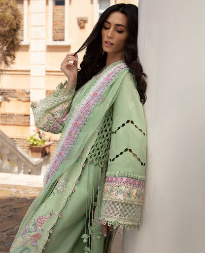 Republic Womenswear | Ilana Eid Luxury Lawn | AurÃƒÂ©lie - Pakistani Designer Dress - by Republic Womenswear | Type: Luxury - 100% Original at Saira Sultan