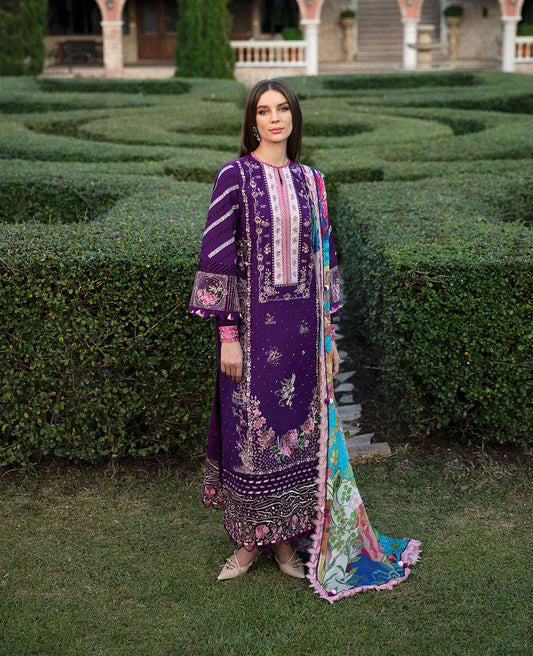 Republic Womenswear | Ilana Eid Luxury Lawn | Lisette - Pakistani Designer Dress - by Republic Womenswear | Type: Luxury - 100% Original at Saira Sultan