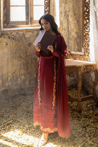 Azure | Ensembles Embroidered Formals | Red Mist