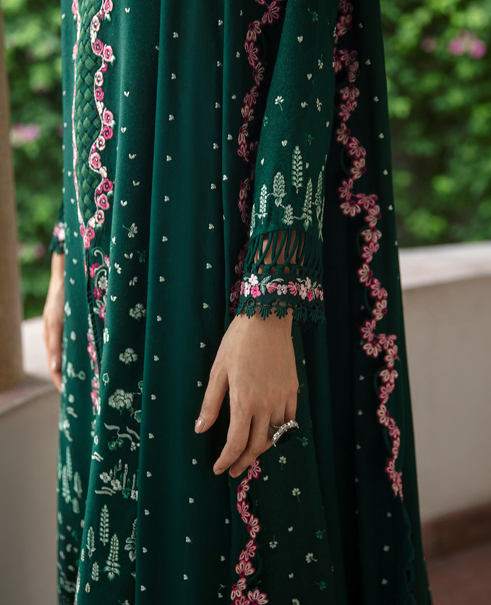 Republic Womenswear | Rosalee Winter 24 | D7 (Maia) L Deep Green Karandi