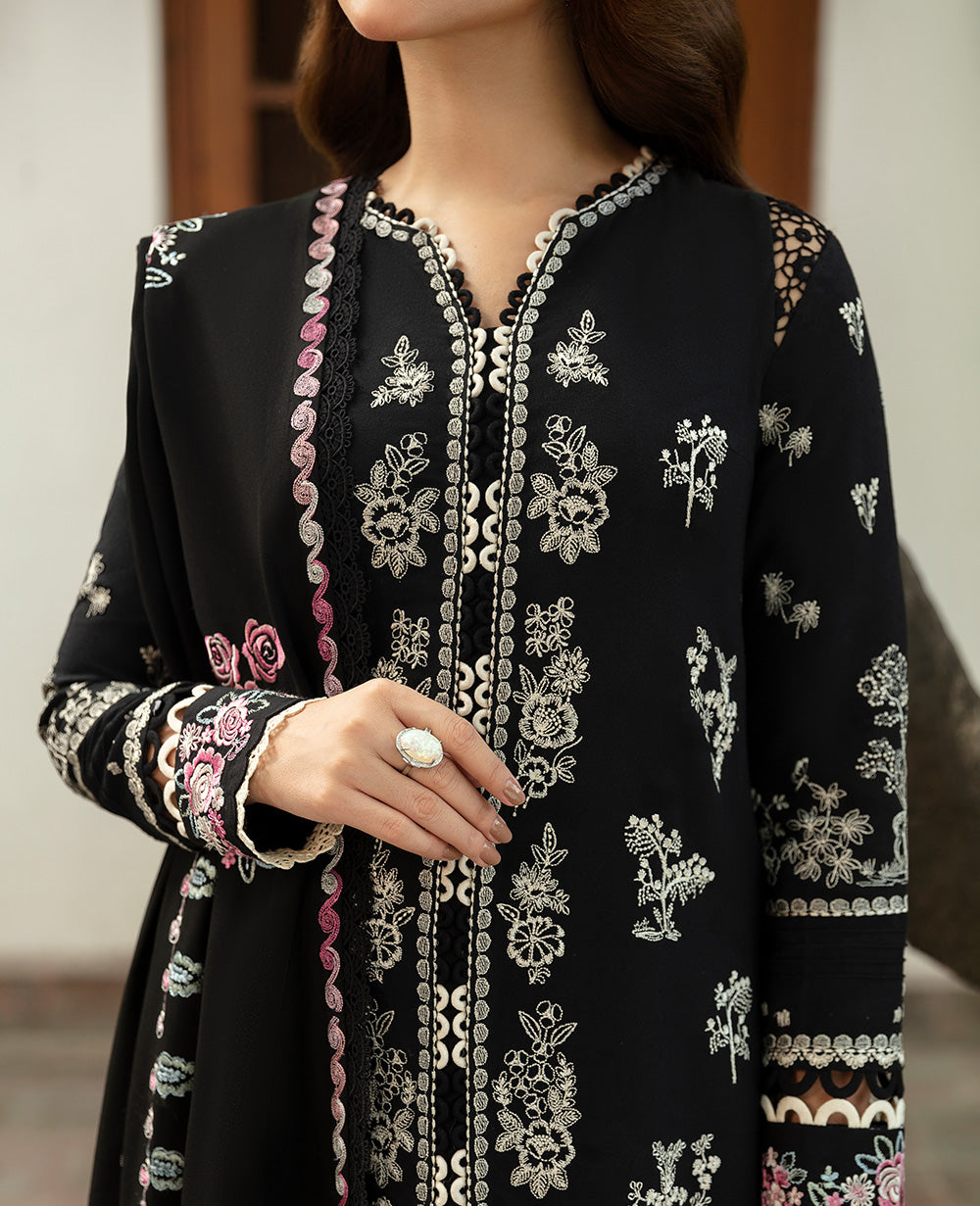 Republic Womenswear | Rosalee Winter 24 | D9 (Mira) S Black Karandi
