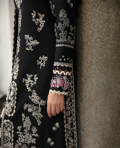Republic Womenswear | Rosalee Winter 24 | D9 (Mira) Custom Size Black Karandi